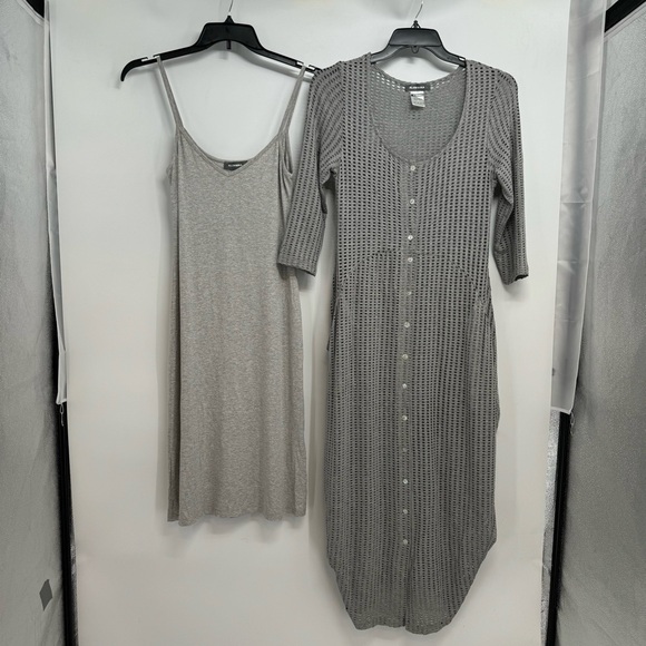 ALEMBIKA Lagenlook Maxi Dress Size 1 Gray - Picture 4 of 16